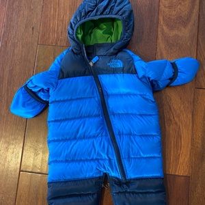 North Face infant snow suit
